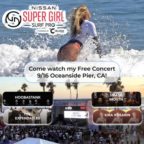 Live Free Concert at SuperGirl Pro!